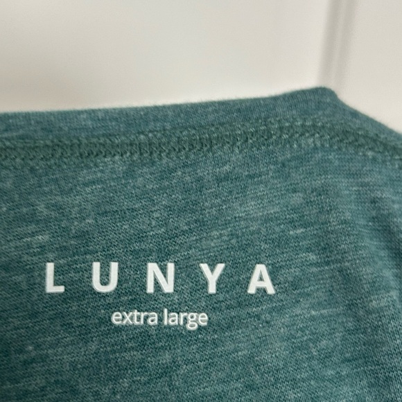 Lunya Restore Pocket Green Lounge Leggings Size Extra Large loungewear cozy - Picture 11 of 13